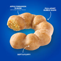 Hostess Donettes Fritter Rings, Apple Cinnamon Flavored Donuts, 6 count, Flavor Details