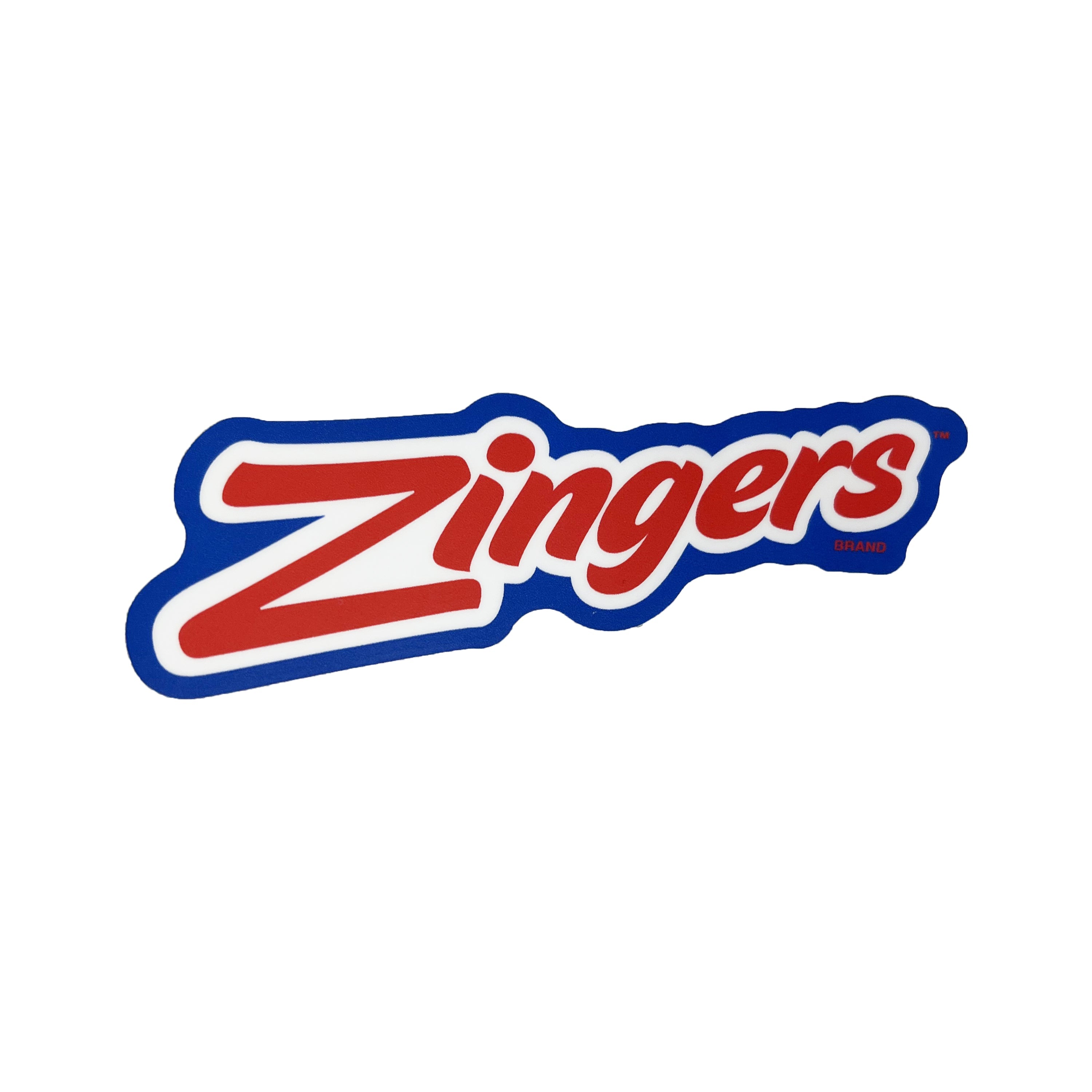 Hostess Zingers Vinyl Sticker, One Size, Front